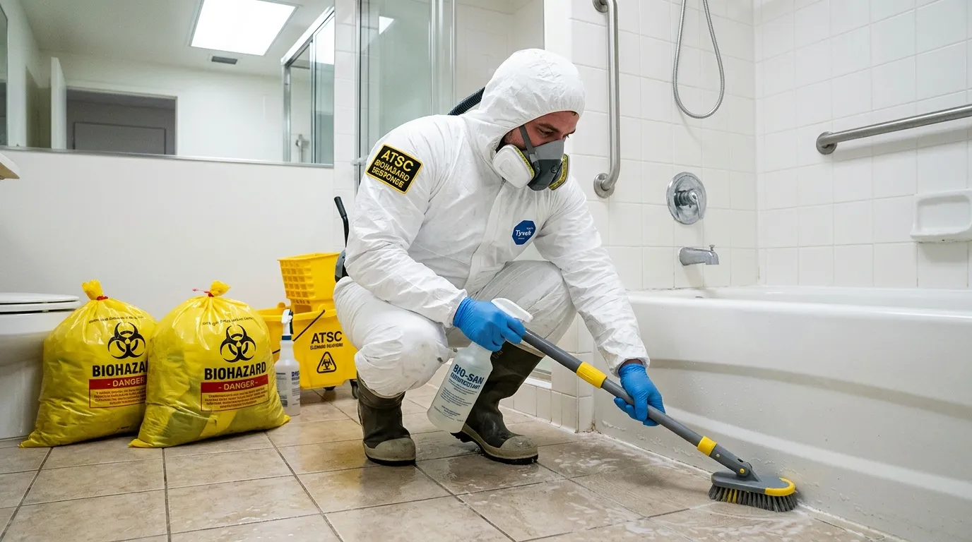 Decontamination equipment deployed for Blood Cleanup in Palmer